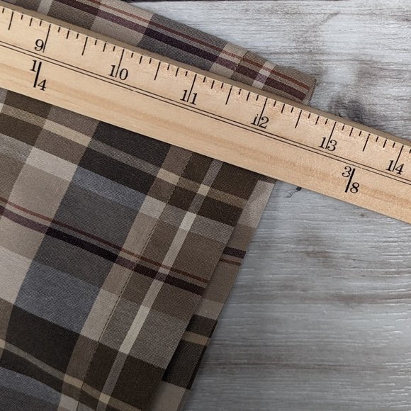 Nautica* Men's Short Sleeve Button Down Curved Hem‎ Chest Pocket Shirt~ Size XL - Picture 10 of 11